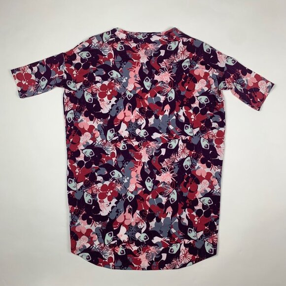 LuLaRoe Irma Disney Villains Maleficent XXS High-Low Short Sleeve Tunic Top - Picture 5 of 7